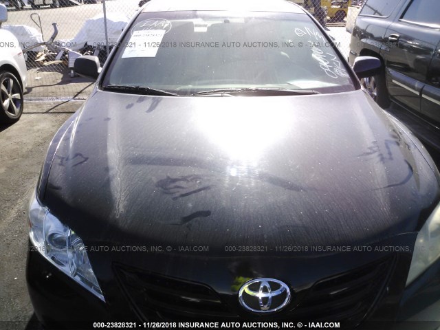 4T1BE46K47U090164 - 2007 TOYOTA CAMRY NEW GENERAT CE/LE/XLE/SE BLACK photo 6