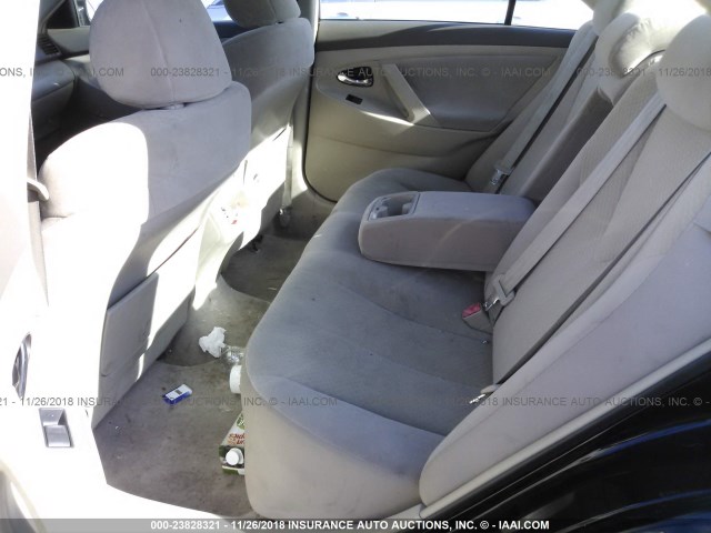 4T1BE46K47U090164 - 2007 TOYOTA CAMRY NEW GENERAT CE/LE/XLE/SE BLACK photo 8