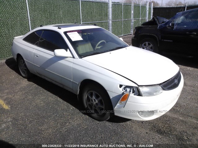 2T1CG22P0YC284651 - 2000 TOYOTA CAMRY SOLARA SE WHITE photo 1