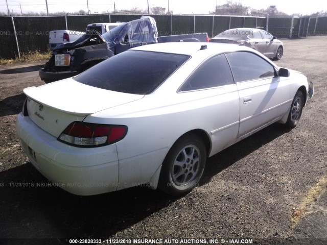 2T1CG22P0YC284651 - 2000 TOYOTA CAMRY SOLARA SE WHITE photo 4