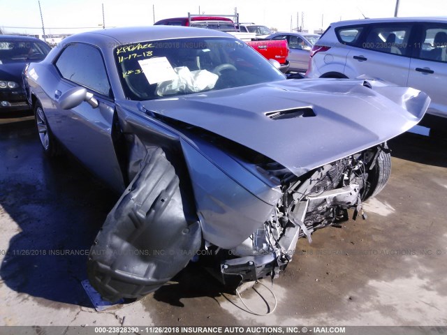 2C3CDZAG3HH540715 - 2017 DODGE CHALLENGER SXT SILVER photo 1