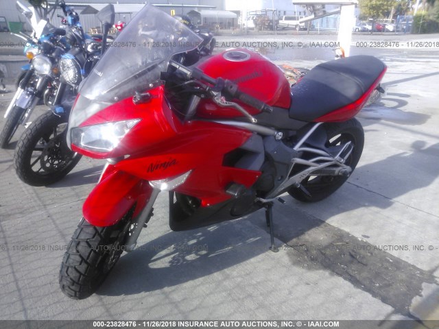 JKAEXEC159DA29158 - 2009 KAWASAKI EX650 C 红色 照片 2