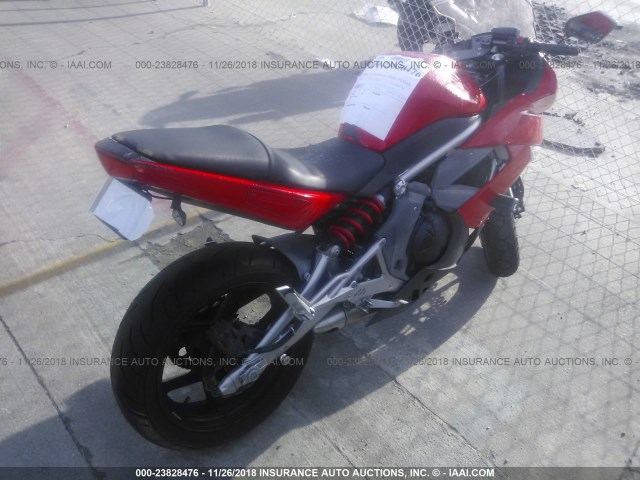 JKAEXEC159DA29158 - 2009 KAWASAKI EX650 C 红色 照片 4