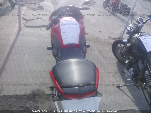 JKAEXEC159DA29158 - 2009 KAWASAKI EX650 C 红色 照片 8