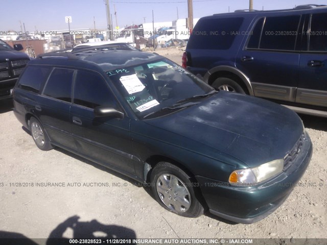 4S3BK4256X6311569 - 1999 SUBARU LEGACY BRIGHTON/SE GREEN photo 1