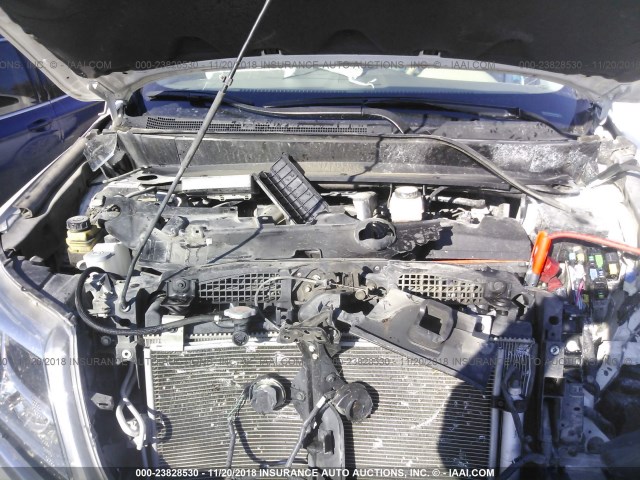 5N1AR2MMXEC730227 - 2014 NISSAN PATHFINDER S/SV/SL/PLATINUM WHITE photo 10