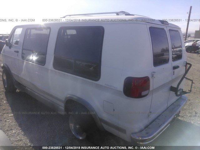 2B6HB21Z5TK186132 - 1996 DODGE RAM VAN B2500 WHITE photo 3