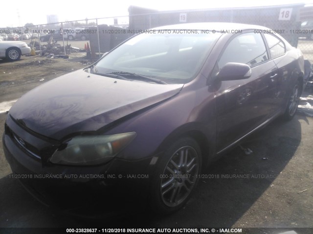 JTKDE167070163375 - 2007 TOYOTA SCION TC 红色 照片 2