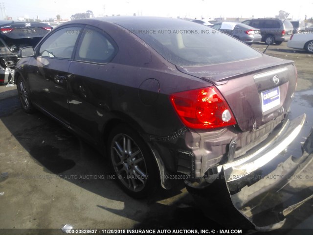 JTKDE167070163375 - 2007 TOYOTA SCION TC 红色 照片 3