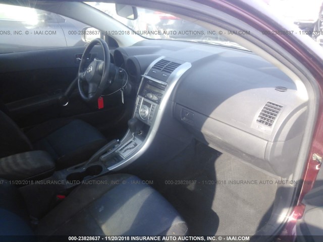 JTKDE167070163375 - 2007 TOYOTA SCION TC 红色 照片 5