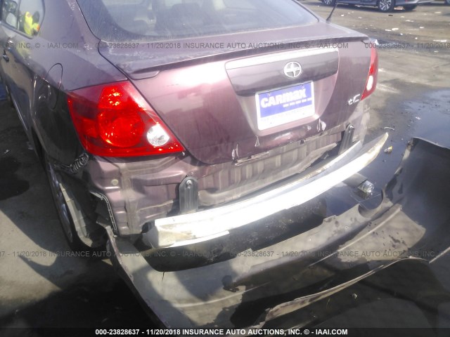 JTKDE167070163375 - 2007 TOYOTA SCION TC 红色 照片 6