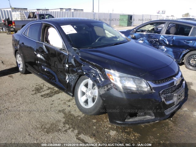 1G11B5SL4FF171223 - 2015 CHEVROLET MALIBU LS შავი ფოტო 1