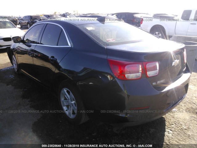 1G11B5SL4FF171223 - 2015 CHEVROLET MALIBU LS შავი ფოტო 3