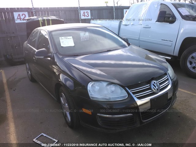 3VWRM71K78M165358 - 2008 VOLKSWAGEN JETTA SE/SEL BLACK photo 1