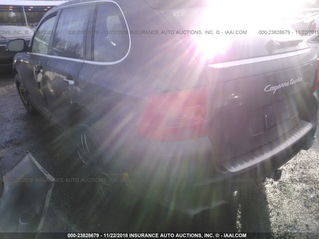 WP1AC29P05LA91234 - 2005 PORSCHE CAYENNE TURBO BLACK photo 3