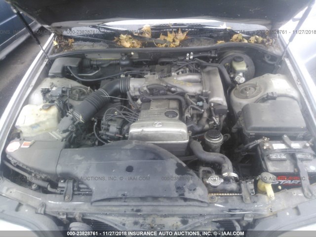 JT8JS47E6P0036825 - 1993 LEXUS GS 300 SILVER photo 10