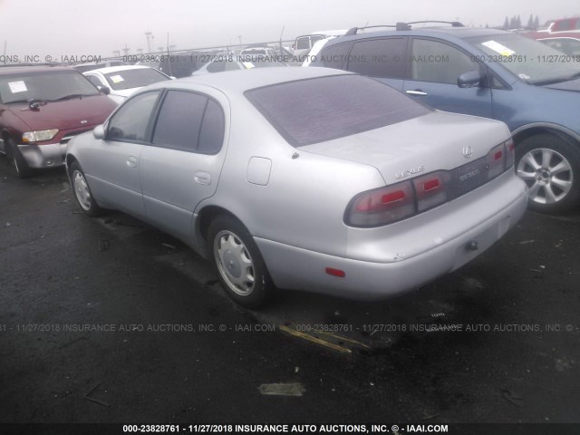 JT8JS47E6P0036825 - 1993 LEXUS GS 300 SILVER photo 3