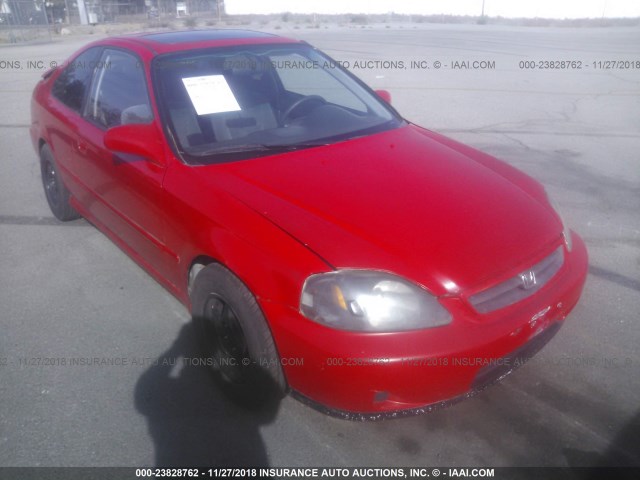 1HGEM1159XL094688 - 1999 HONDA CIVIC SI/SIR RED photo 1