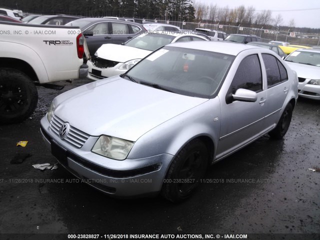 3VWRA69M85M074586 - 2005 VOLKSWAGEN JETTA GL SILVER photo 2