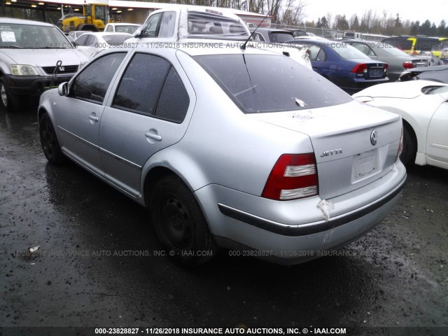 3VWRA69M85M074586 - 2005 VOLKSWAGEN JETTA GL SILVER photo 3