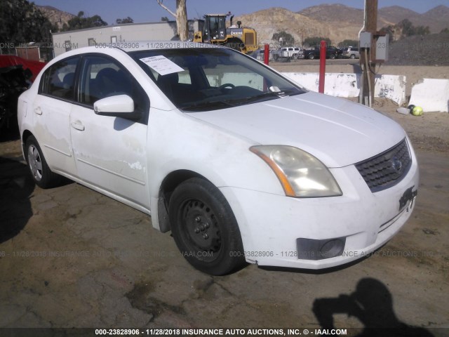 3N1AB61E47L669173 - 2007 NISSAN SENTRA 2.0/2.0S/2.0SL WHITE photo 1