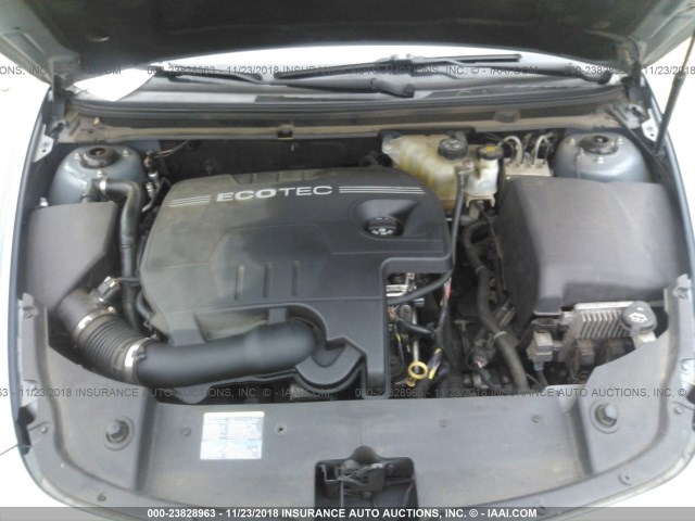 1G1ZH57BX94105695 - 2009 CHEVROLET MALIBU 1LT BLUE photo 10