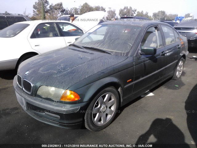 WBAAM3332XFP55056 - 1999 BMW 323 I AUTOMATIC GREEN photo 2