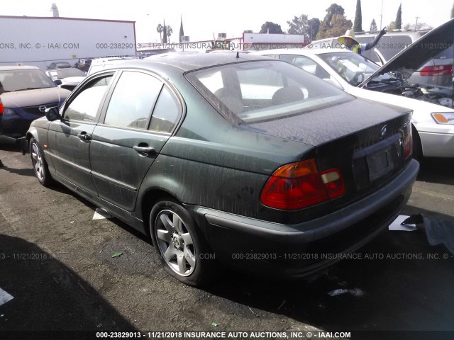 WBAAM3332XFP55056 - 1999 BMW 323 I AUTOMATIC GREEN photo 3