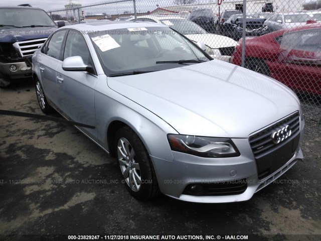 WAUSF78K59N038469 - 2009 AUDI A4 PREMIUM PLUS SILVER photo 1