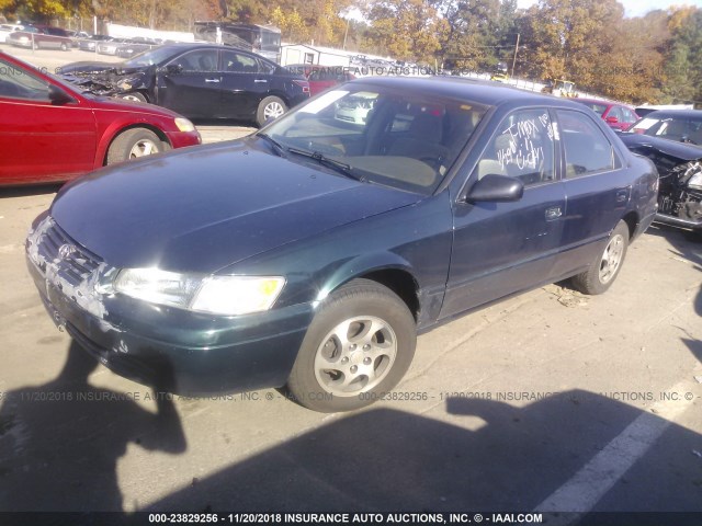 4T1BG22K4VU813254 - 1997 TOYOTA CAMRY CE/LE/XLE 绿色 照片 2