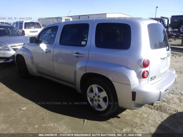 3GNBABDB2AS634506 - 2010 CHEVROLET HHR LT SILVER photo 3