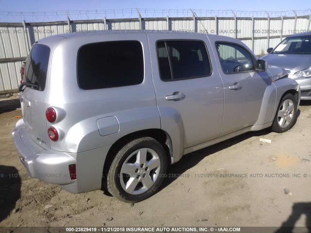 3GNBABDB2AS634506 - 2010 CHEVROLET HHR LT SILVER photo 4