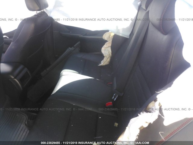 4T1BF1FK0GU199555 - 2016 TOYOTA CAMRY LE/XLE/SE/XSE BLACK photo 8