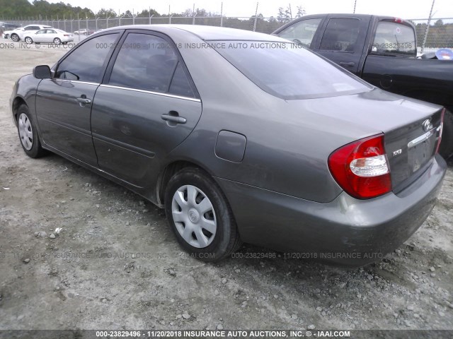 4T1BE32K44U900288 - 2004 TOYOTA CAMRY LE/XLE/SE GRAY photo 3