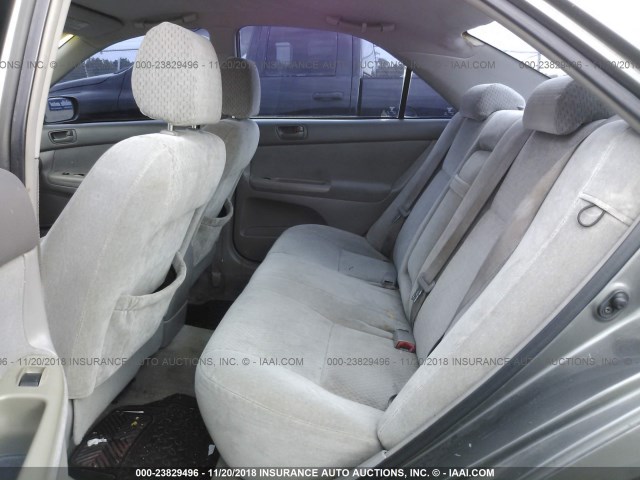 4T1BE32K44U900288 - 2004 TOYOTA CAMRY LE/XLE/SE GRAY photo 8