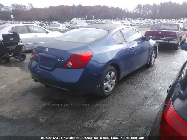 1N4AL24E18C153189 - 2008 NISSAN ALTIMA 2.5S BLUE photo 4