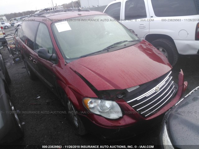 2A4GP54L47R275683 - 2007 CHRYSLER TOWN & COUNTRY TOURING RED photo 1
