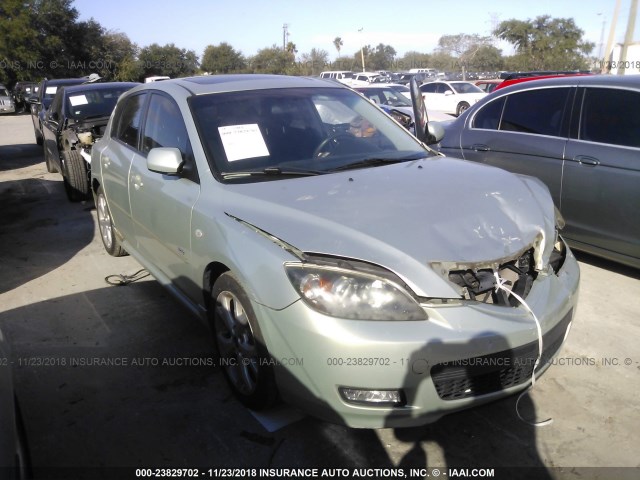 JM1BK343491208351 - 2009 MAZDA 3 S GRAY photo 1