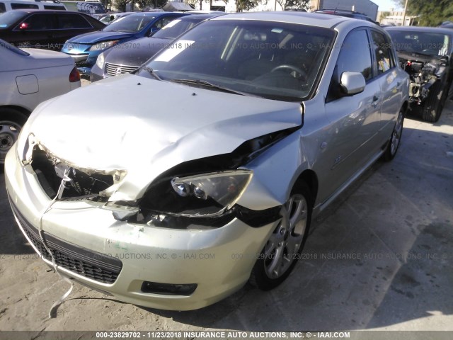 JM1BK343491208351 - 2009 MAZDA 3 S GRAY photo 2