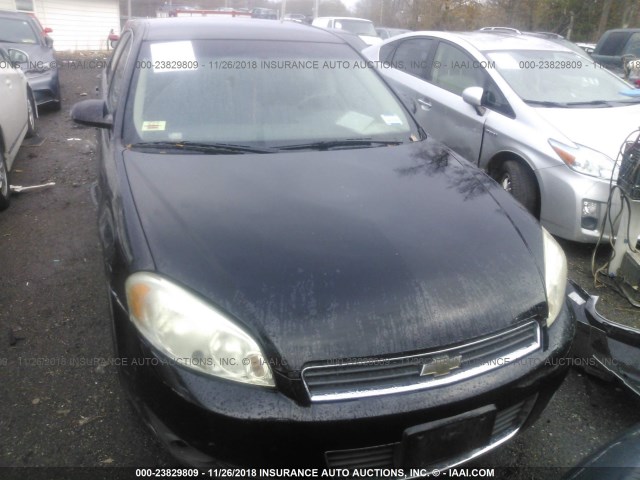 2G1WG5EK1B1187844 - 2011 CHEVROLET IMPALA LT BLACK photo 6