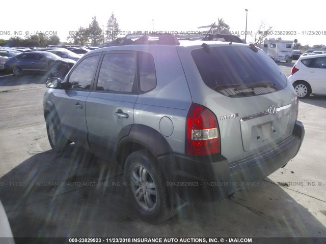 KM8JN12D26U336676 - 2006 HYUNDAI TUCSON GLS/LIMITED 浅蓝色 照片 3