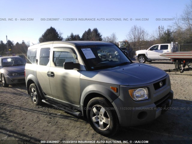 5J6YH28524L009594 - 2004 HONDA ELEMENT EX GRAY photo 1