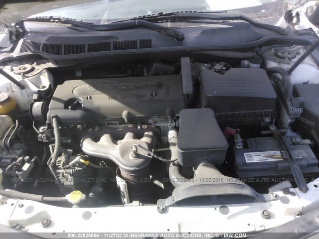 4T1BE46K69U880231 - 2009 TOYOTA CAMRY SE/LE/XLE WHITE photo 10