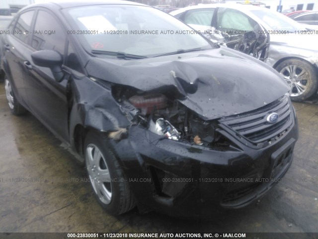 3FADP4AJXCM150734 - 2012 FORD FIESTA S BLACK photo 1