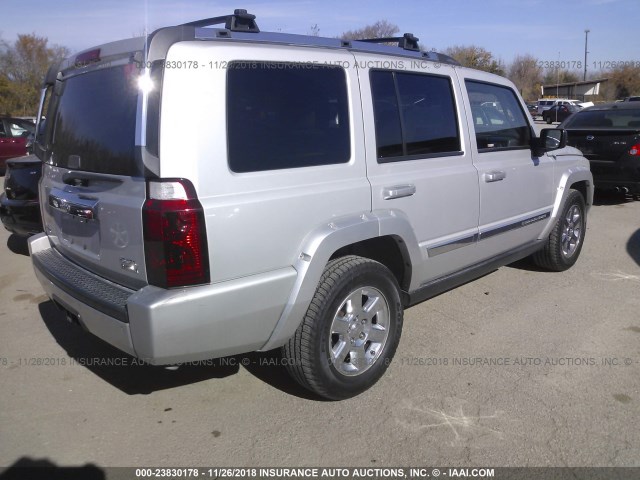 1J8HG582X6C247396 - 2006 JEEP COMMANDER LIMITED WHITE photo 4