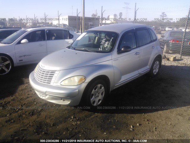 3C4FY58B65T640052 - 2005 CHRYSLER PT CRUISER TOURING SILVER photo 2