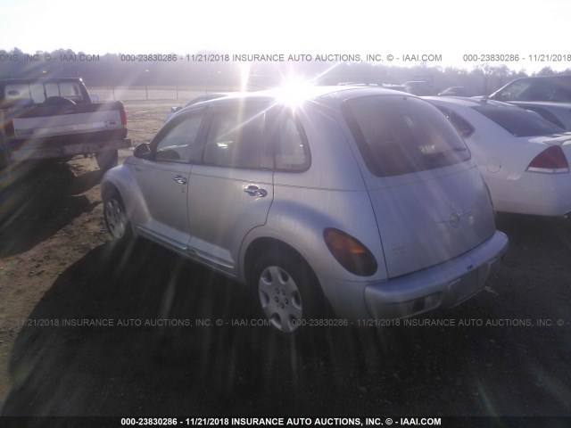 3C4FY58B65T640052 - 2005 CHRYSLER PT CRUISER TOURING SILVER photo 3