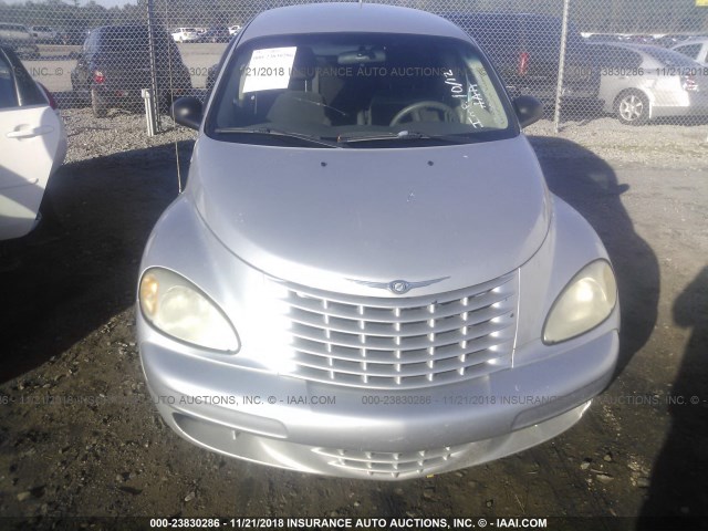 3C4FY58B65T640052 - 2005 CHRYSLER PT CRUISER TOURING SILVER photo 6