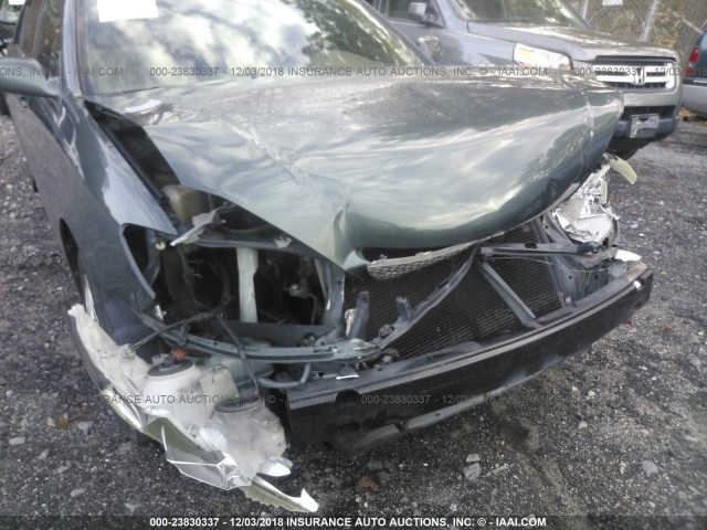 4T1BE32K73U642248 - 2003 TOYOTA CAMRY LE/XLE/SE GREEN photo 6