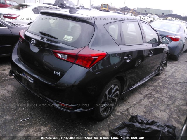 JTNKARJE6GJ518540 - 2016 TOYOTA SCION IM BLACK photo 4